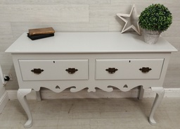 [HF15234] pretty FRENCH STYLE painted SIDEBOARD