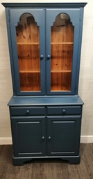 [HF16197] painted blue DUCAL Glazed Top Pine Dresser